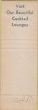 Matchbook Cover - Tarpon Hotel Tarpon Springs FL Albert Lea MN SAMPLE