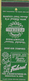 Matchbook Cover - Federal Tool Manufacturing Minneapolis MN WEAR SAMPLE