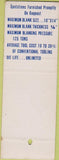 Matchbook Cover - Federal Tool Manufacturing Minneapolis MN WEAR SAMPLE