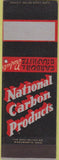 Matchbook Cover - National Carbon Products Graphite SAMPLE