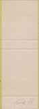 Matchbook Cover - Hotel Crawford Crawfordsville IN SAMPLE