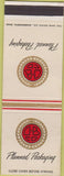 Matchbook Cover - Planned Packaging Rittman OH WEAR SAMPLE