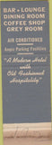 Matchbook Cover - Hotel Cadillac Rochester NY SAMPLE
