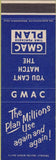 Matchbook Cover - GMAC  Auto Loans SAMPLE