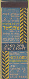Matchbook Cover - Regal Cafeteria New York City SAMPLE