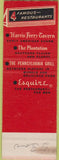 Matchbook Cover - Penn Harris Hotel Harrisburg PA SAMPLE