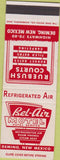 Matchbook Cover - Bel Air Motel Deming NM WEAR SAMPLE