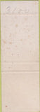 Matchbook Cover - Bel Air Motel Deming NM WEAR SAMPLE