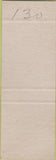 Matchbook Cover - The Surf Fine Food Manistique MI WORN SAMPLE