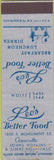 Matchbook Cover - Leo's Restaurant Baltimore MD WEAR SAMPLE