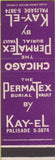 Matchbook Cover - Kay El Burial Vaults SAMPLE