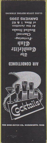 Matchbook Cover - Candlelite Club Danvers MA SAMPLE