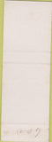 Matchbook Cover - Pioneer Lounge Bismarck ND SAMPLE