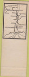 Matchbook Cover - Illinois Central Railroad SAMPLE