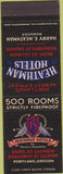 Matchbook Cover - Heathman Hotels Portland OR SAMPLE