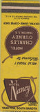 Matchbook Cover - Hotel Nancy Yankton SD SAMPLE