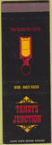 Matchbook Cover - Tandys Junction Steakhouse SAMPLE
