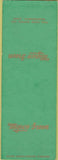 Matchbook Cover - Myron Green SAMPLE