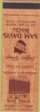 Matchbook Cover - Sam Davis Hotel Nashville TN SAMPLE