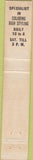 Matchbook Cover - Mitzi K  and  Eddie San Francisco CA hair salon 10 Strike
