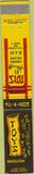Matchbook Cover - Toys Chinese Village Mequon WI 10 Strike