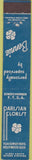 Matchbook Cover - Parisian Florists Hollywood CA 10 Strike