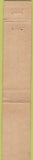 Matchbook Cover - Chrisman Cleaners Lexington KY 10 Strike