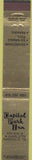 Matchbook Cover - Capitol Park Inn Nashville TN 10 Strike