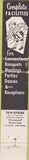 Matchbook Cover - Kakler Hotels Rochester MN 10 Strike