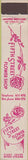 Matchbook Cover - Fifth Street Flower Shop FTD Long Beach CA 10 Strike