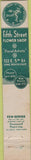 Matchbook Cover - Fifth Street Flower Shop FTD Long Beach CA 10 Strike
