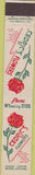 Matchbook Cover - Cedric's Flowers Los Angeles CA 10 Strike