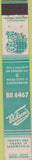 Matchbook Cover - Wilson's Flowers Lakewood OH 10 Strike