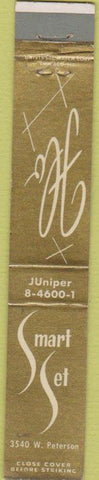 Matchbook Cover - Smart Set Hair Salon 10 Strike