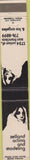 Matchbook Cover - Zetland Acting Modeling girlie Los Angeles CA 10 Strike