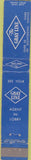 Matchbook Cover - The Gray Line Tourism Bus Tours 10 Strike