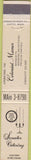 Matchbook Cover - Senator Catering Seattle WA 10 Strike