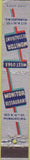 Matchbook Cover - Monitor Restaurant Milwaukee WI 10 Strike