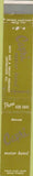 Matchbook Cover - Capri Motor Hotel Denver CO 10 Strike