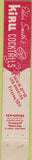 Matchbook Cover - Kiru Cocktails Liquors Los Angeles CA 10 Strike