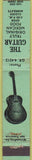 Matchbook Cover - The Guitar Mexcian Food San Francisco CA WEAR 10 Strike