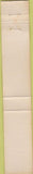 Matchbook Cover - TWA Airlines Trans World 10 Strike