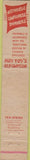 Matchbook Cover - Old Canton Chinese Food Milwaukee? 10 Strike