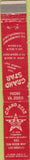 Matchbook Cover - Grand Star Chinese Foods Los Angeles CA 10 Strike