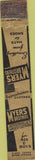 Matchbook Cover - Myers Brothers Jacksonville FL Men's Clothes WORN 10 Strike