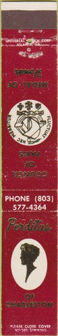 Matchbook Cover - Perditas of Chalres SC Council of Paris 10 Strike