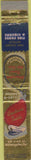 Matchbook Cover - Captain's Table Wilmington DE 10 Strike