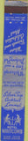 Matchbook Cover - Hotel Whitcomb San Francisco CA 10 Strike