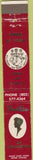 Matchbook Cover - Perditas of Chalres SC Council of Paris WEAR 10 Strike