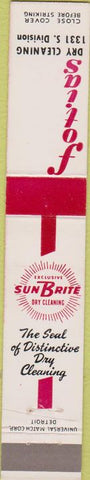 Matchbook Cover - Fotias Dry Cleaning Grand Rapids MI 10 Strike